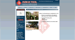Desktop Screenshot of indiantool.com
